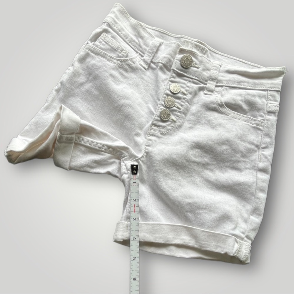 ๐ข5/$25 Justice Button Fly Jean Shorts 12 slim - Picture 6 of 14